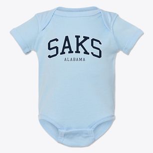 Saks Alabama Traditional Baby Onesie