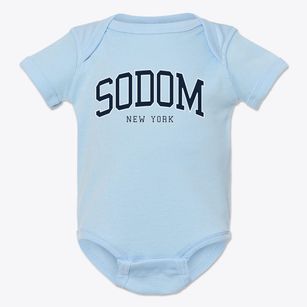 Sodom New York Traditional Baby Onesie