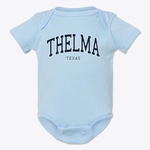 Thelma Texas Traditional Baby Onesie
