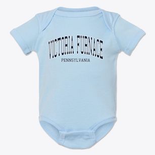 Victoria Furnace Pennsylvania Traditional Baby Onesie