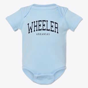Wheeler Arkansas Traditional Baby Onesie