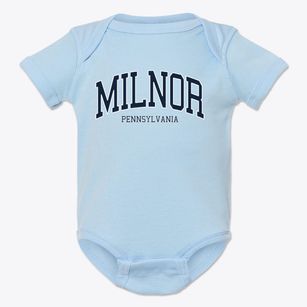 Milnor Pennsylvania Traditional Baby Onesie