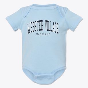 Webster Village Maryland Traditional Baby Onesie
