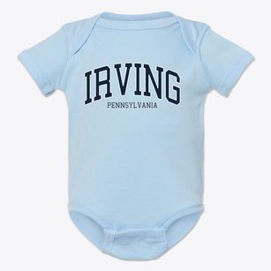 Irving Pennsylvania Traditional Baby Onesie