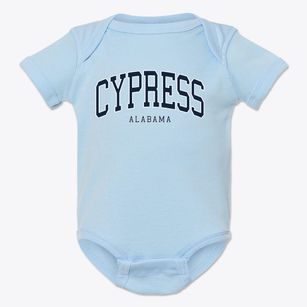 Cypress Alabama Traditional Baby Onesie
