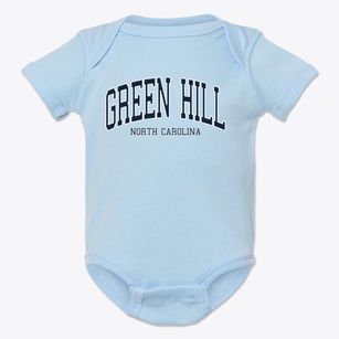Green Hill North Carolina Traditional Baby Onesie