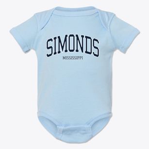 Simonds Mississippi Traditional Baby Onesie