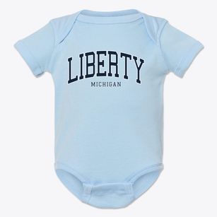 Liberty Michigan Traditional Baby Onesie