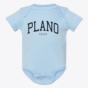 Plano Texas Traditional Baby Onesie