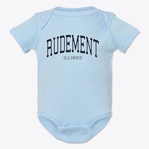 Rudement Illinois Traditional Baby Onesie