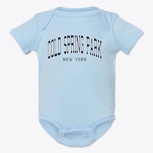 Cold Spring Park New York Traditional Baby Onesie