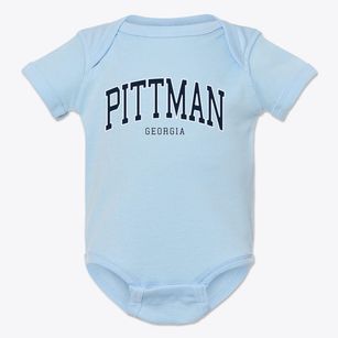 Pittman Georgia Traditional Baby Onesie