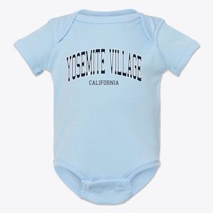 Yosemite Village California Traditional Baby Onesie