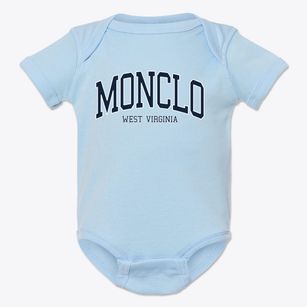 Monclo West Virginia Traditional Baby Onesie