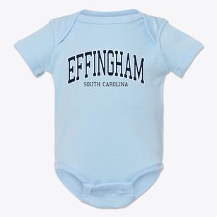 Effingham South Carolina Traditional Baby Onesie