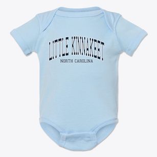 Little Kinnakeet North Carolina Traditional Baby Onesie