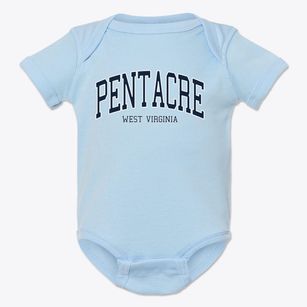 Pentacre West Virginia Traditional Baby Onesie
