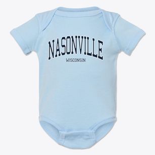 Nasonville Wisconsin Traditional Baby Onesie