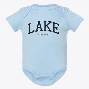 Lake Missouri Traditional Baby Onesie