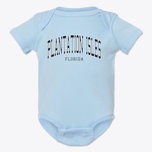 Plantation Isles Florida Traditional Baby Onesie