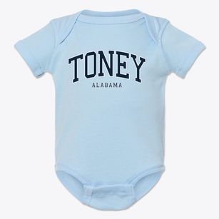 Toney Alabama Traditional Baby Onesie
