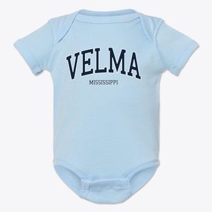 Velma Mississippi Traditional Baby Onesie