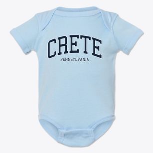 Crete Pennsylvania Traditional Baby Onesie