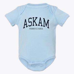 Askam Pennsylvania Traditional Baby Onesie