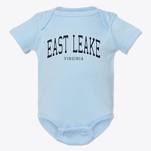 East Leake Virginia Traditional Baby Onesie