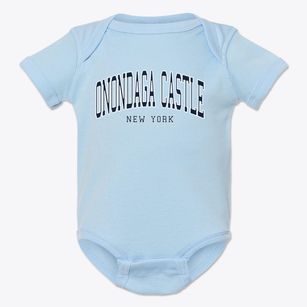 Onondaga Castle New York Traditional Baby Onesie