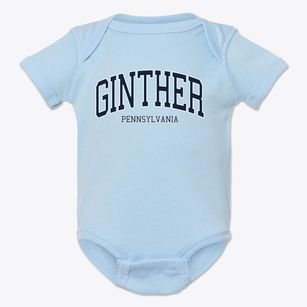 Ginther Pennsylvania Traditional Baby Onesie