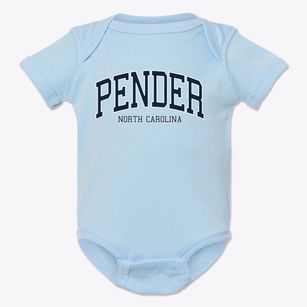 Pender North Carolina Traditional Baby Onesie
