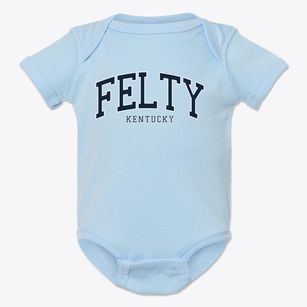 Felty Kentucky Traditional Baby Onesie