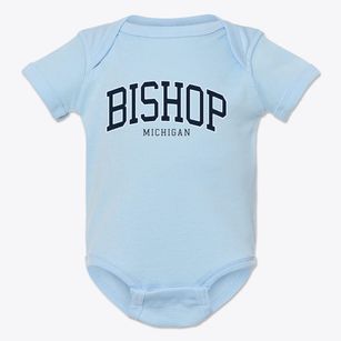 Bishop Michigan Traditional Baby Onesie