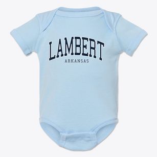 Lambert Arkansas Traditional Baby Onesie