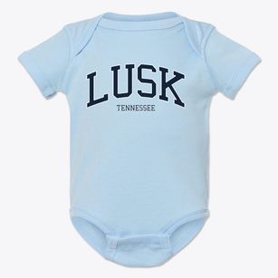 Lusk Tennessee Traditional Baby Onesie