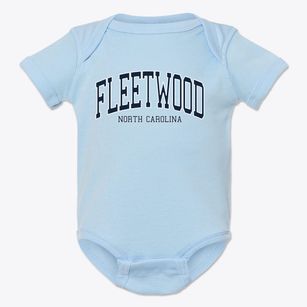 Fleetwood North Carolina Traditional Baby Onesie