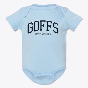 Goffs West Virginia Traditional Baby Onesie
