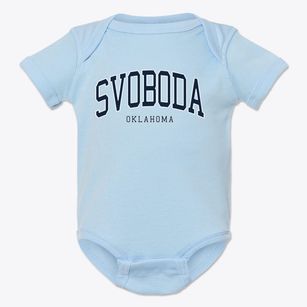 Svoboda Oklahoma Traditional Baby Onesie