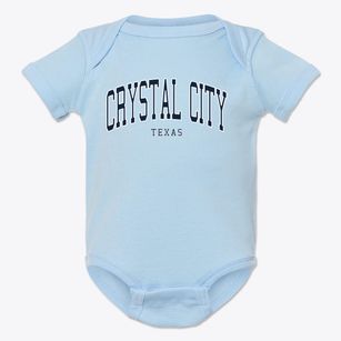 Crystal City Texas Traditional Baby Onesie