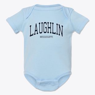 Laughlin Mississippi Traditional Baby Onesie
