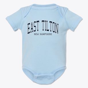 East Tilton New Hampshire Traditional Baby Onesie