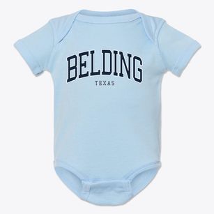 Belding Texas Traditional Baby Onesie