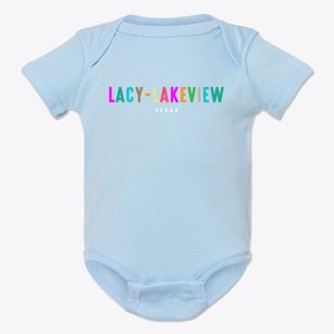 Lacy-lakeview Texas Color Pop Baby Onesie
