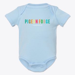 Pigeon Forge Tennessee Color Pop Baby Onesie