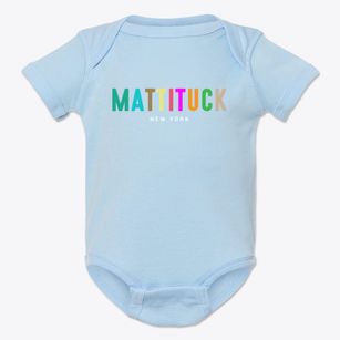 Mattituck New York Color Pop Baby Onesie