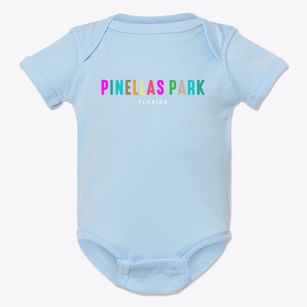 Pinellas Park Florida Color Pop Baby Onesie