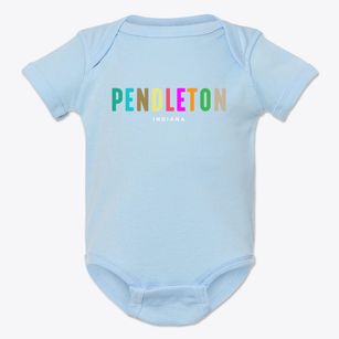 Pendleton Indiana Color Pop Baby Onesie