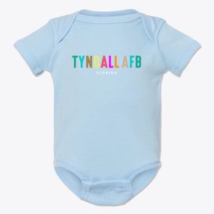 Tyndall Afb Florida Color Pop Baby Onesie