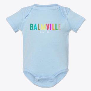 Balmville New York Color Pop Baby Onesie